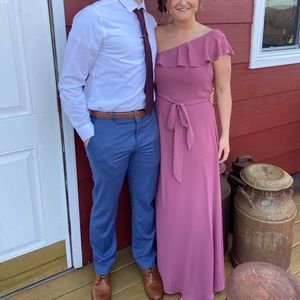 Levkoff Alessandra Size 12 Rosewood bridesmaid dress